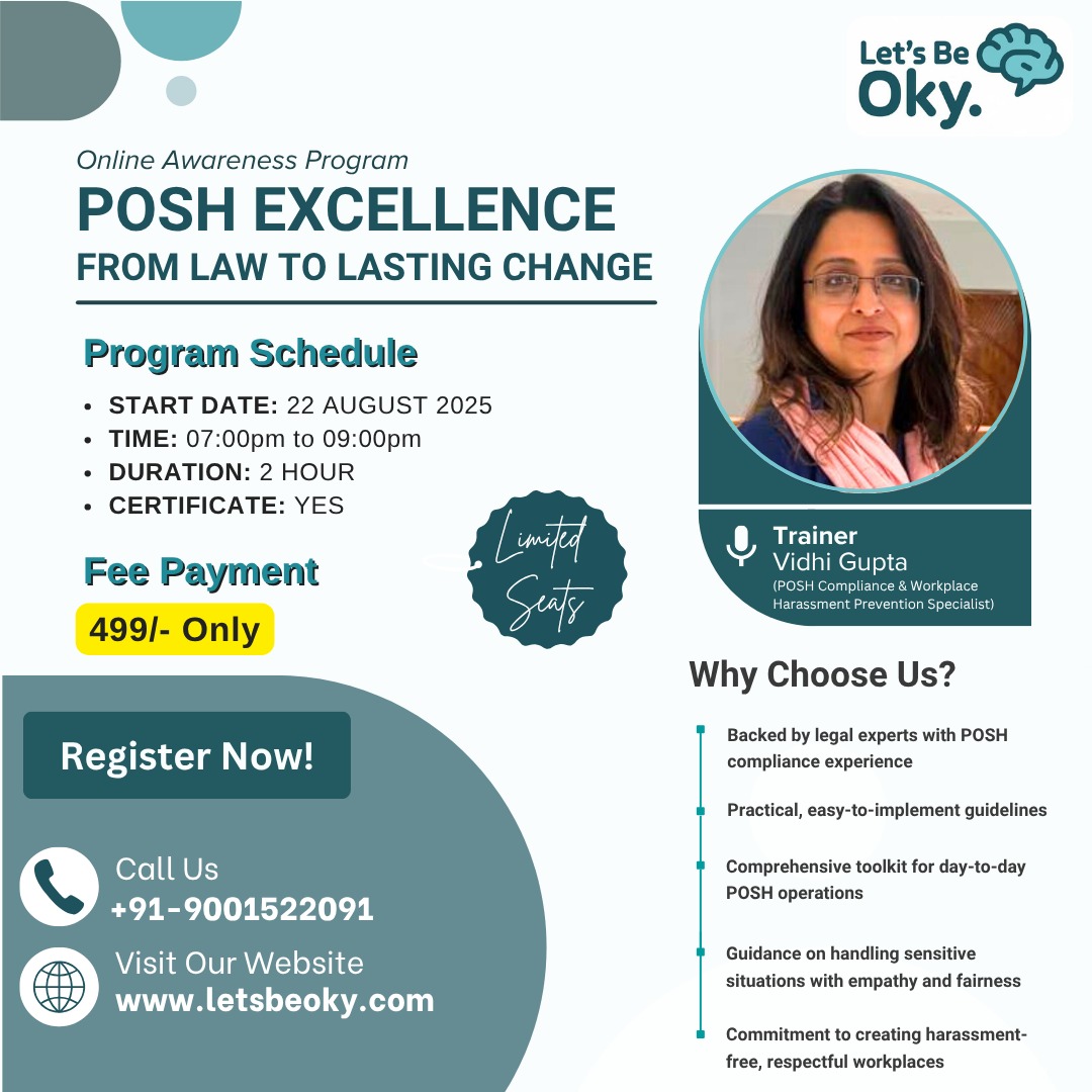 POSH Awareness Program 2025