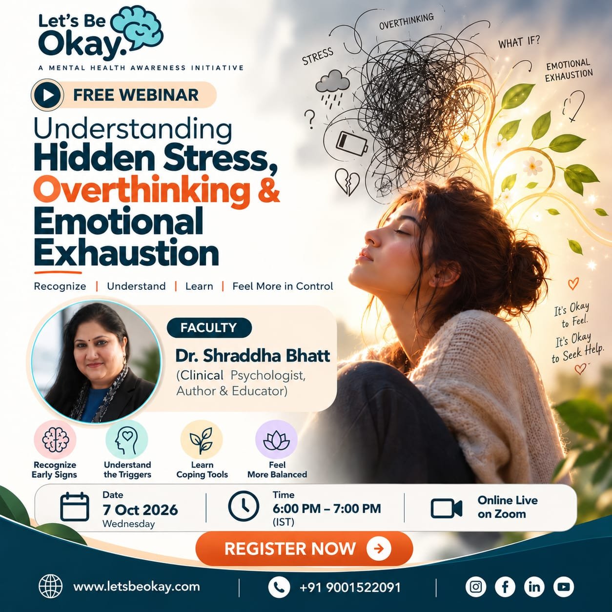 Understanding Hidden Stress, Overthinking & Emotional Exhaustion